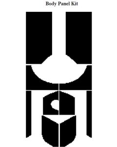 Chevy Insulation, QuietRide, AcoustiShield, Body Panel Kit,Station Wagon, 4 Door, 1959-1960