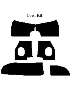 Chevy Insulation, QuietRide, AcoustiShield, Cowl/Dash Kit, Coupe, 1961-1962