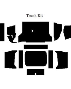 Chevy Impala Insulation, QuietRide, AcoustiShield, Trunk Kit, Convertible, 1961-1962