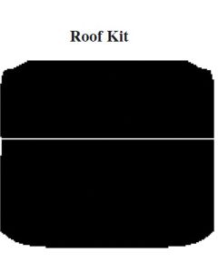 Chevy Insulation, QuietRide, AcoustiShield, Roof Kit, 4 Door Sedan, 1961-1962