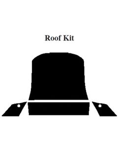 Chevy Insulation, QuietRide, AcoustiShield, Roof Kit, Coupe, 1963-1964