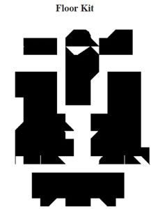 Chevy Insulation, QuietRide, AcoustiShield, Floor Kit, 4 Door Sedan, 1963-1964