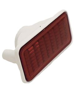 Chevy Full Size Red Rear Marker Light Lens, Show Quality, 1968