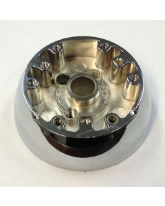 Chevy Hub, Steering Wheel Mounting, Chrome, 1969-1970
