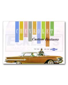 Full Size Chevy Custom Features Manual, 1960