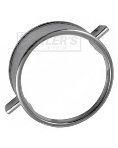 Full Size Chevy Taillight & Back-Up Light Lens Chrome Trim Ring, Show Quality, 1964