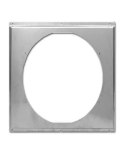 Full Size Chevy Aluminum Fan Shroud, Chrome Plated, 1959-1972