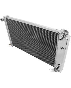 Chevy Champion Aluminum Radiator, Two Row, V8, 1971-1974