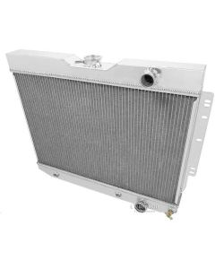 1959-1964 Chevy Champion Aluminum Radiator, Four Row, Flange Mount