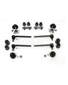 Full Size Chevy Mini Front End Suspension Rebuild Kit, WithPolyurethane Bushings, Except Wagon, 1963-1964