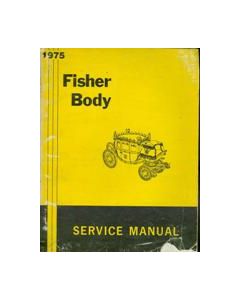 Full Size Chevy Fisher Body Service Manual, 1975