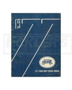 Full Size Chevy Fisher Body Service Manual, 1977