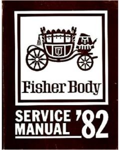 Full Size Chevy Fisher Body Service Manual, 1982
