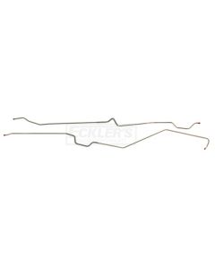 Chevy Main Fuel Line, 3/8 Inch, Convertible, Steel 1965-1966