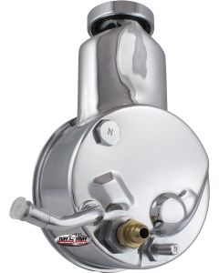Full Size Chevy Power Steering Pump, Early Style, Chrome, All V8, 1970