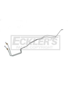 Chevy Transmission Cooler Line, T350 Or T400, V8, Two Inch Spacing, Stainless Steel 1970