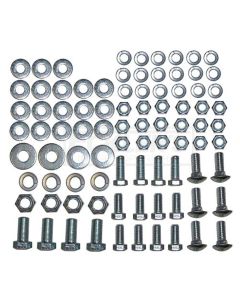 Full Size Chevy Bumper Mounting Kit, Rear, Good Quality, 1963