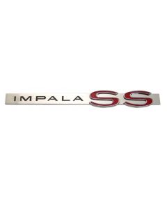 Full Size Chevy Trunk Emblem, Impala SS, Show Quality, 1962