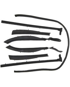 Full Size Chevy Roofrail Weatherstrip Set, Convertible, 1959-1960