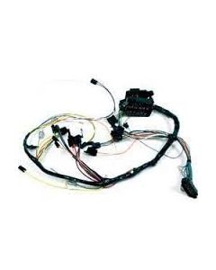 Full Size Chevy Dash Wiring Harness, With Column Shift Automatic Transmission, Air Conditioning & Warning Lights, 1965
