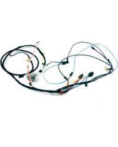 Full Size Chevy Engine Wiring Harness, V8 396ci & 427ci, With Factory Gauges & Air Conditioning, 1966