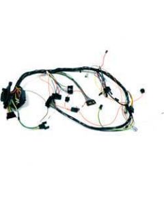 Full Size Chevy Dash Wiring Harness, With Console AutomaticTransmission & Air Conditioning, 1966