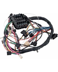 Full Size Chevy Dash Wiring Harness, With Column Shift Automatic Transmission & Air Conditioning, 1969