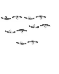 1958-1962 Impala, Full Size Chevy Cowl Weatherstrip Clips