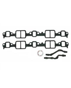 Full Size Chevy Intake Manifold Gasket Set, With Block Off-Plate, V8,1958-1964