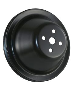 Full Size Chevy Short Water Pump Pulley, Single Groove, Small Block, 1958-1968