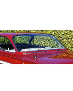 Full Size Chevy Rear Glass, Tinted, 2-Door Hardtop, Impala,1961