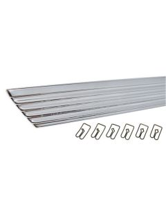 Full Size Chevy Rocker Moldings, Bel Air & Biscayne, 1962-1964