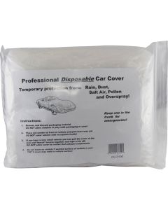 Car Cover, Disposable, Clear