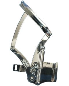 1961 Full Size Chevy Billet Aluminum Hood Hinges, Machined Finish, Eddie Motorsports