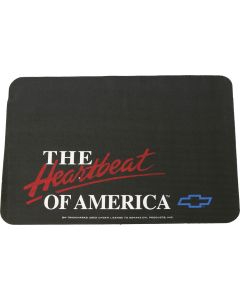 Fender Cover, Black, Gripper, Heart Beat Logo