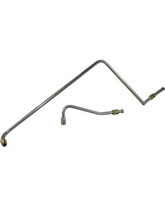 Chevy Pump To Carburetor Line, Dual Quad Carburetors, Stainless Steel 1962