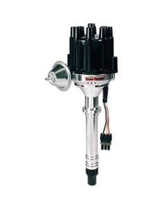 Chevy Distributor, V8, Billet Aluminum, Ignitor II Electronic, Flame-Thrower, PerTronix, 1958-1985