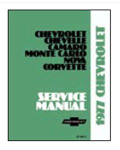 Full Size Chevy, Service Manual, 1977