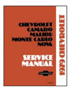 Full Size Chevy, Service Manual, 1979