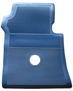 Full Size Chevy Floor Mats, Accessory, Ocean Blue, 1961-1964