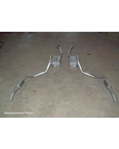 Late Great Chevy - Dual Exhaust System, Big Block With Resonators, Except Station Wagon, 1969-1970