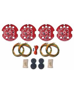 Late Great Chevy - Digi-Tails LED Tail Light Conversion With Four Panels, Impala, 1963-1964