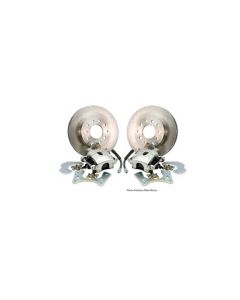 Late Great Chevy - Rear Disc Brake Conversion Kit With Drilled And Slotted Rotors, 1965-1968