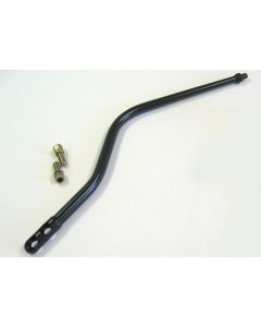 Shifter Lever, Lokar, Double Bend, 16-Inch, for Tremec TKO 500, 600, and T56 Magnum Manual Transmissions, Midnight Series