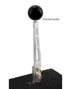 Shifter Lever, Windowed, Straight, Brushed Billet Aluminum, Tremec T5, T45, T56 Manual Transmission, Lokar