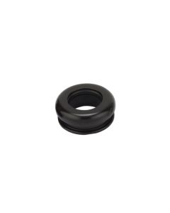 Bezel, Sliding, Midnight Series, Black Anodized Billet Aluminum, Lokar, 5/8" Inner Diameter