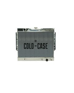 1966-1968 Chevy Impala Cold Case Performance Aluminum Radiator, Big 2 Row, With Fabricated Tanks