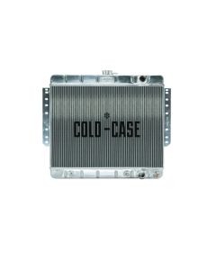 1961-1965 Chevy Impala Fullsize Cold Case Aluminum Radiator, Big 2 Row, With Stamped Tanks