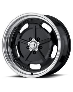American Racing Salt Flat Gloss Black W/ Diamond Cut Lip Wheel,17X7