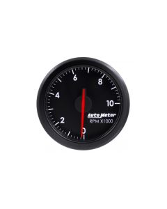 AutoMeter AirDrive 2-1/16" Tach Gauge, 0-10,000 RPM  Black 

